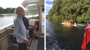 Henley care home Residents enjoy trip on the Thames